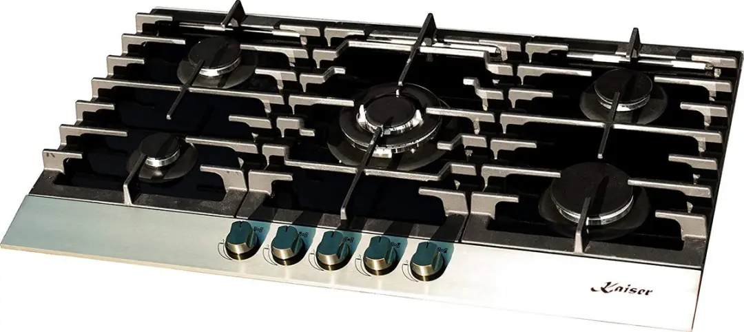 Kaiser KCG 9386 Turbo Gaskookplaat 86cm - 5 Branders 3,8kW