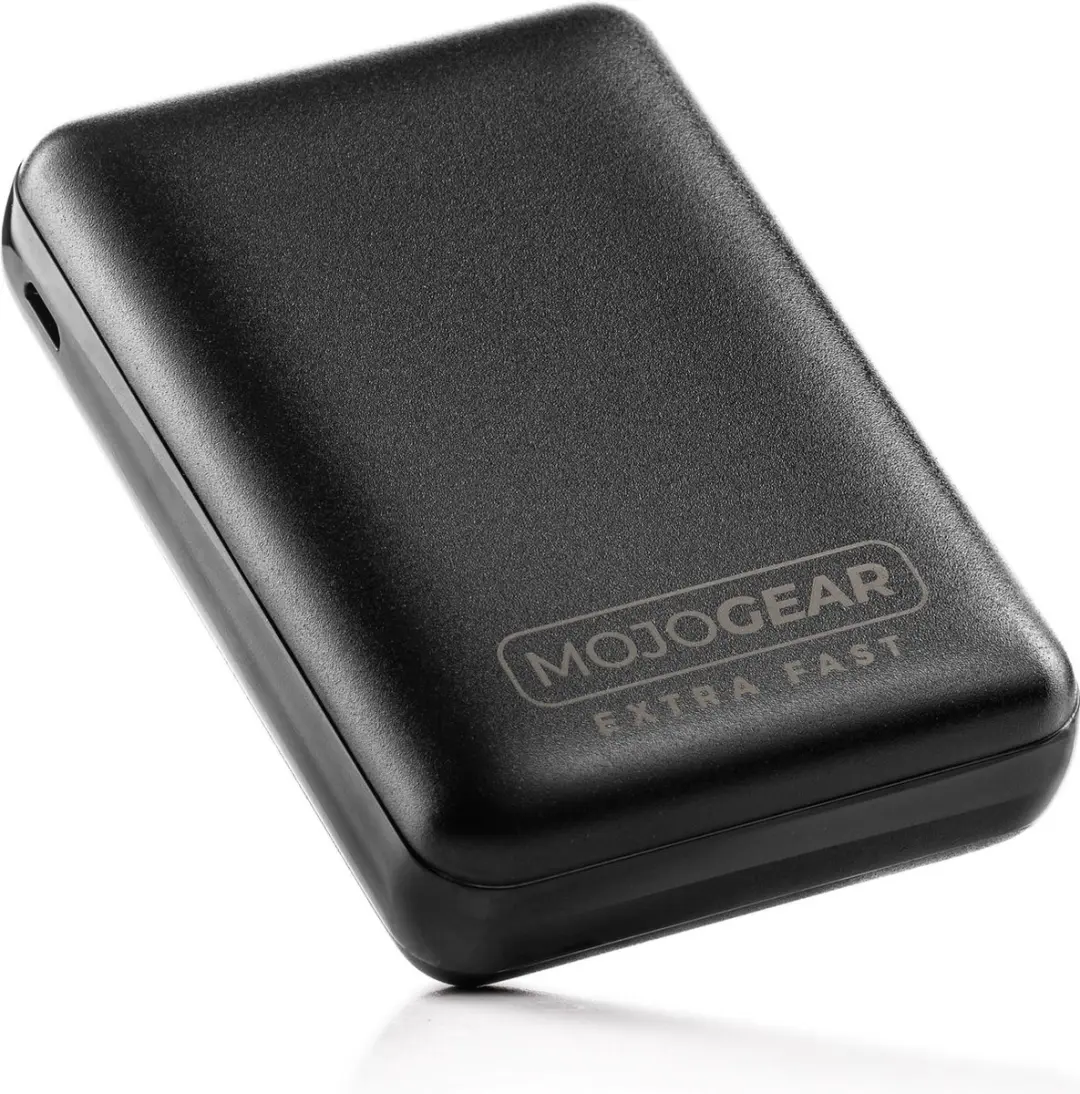 MOJOGEAR MINI EXTRA FAST Powerbank 10.000mAh - 18W - Zwart
