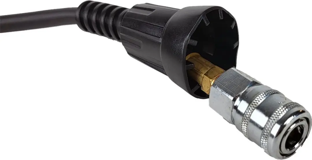 DutackPro Persluchtslangset 10m - 12 bar - Zwart