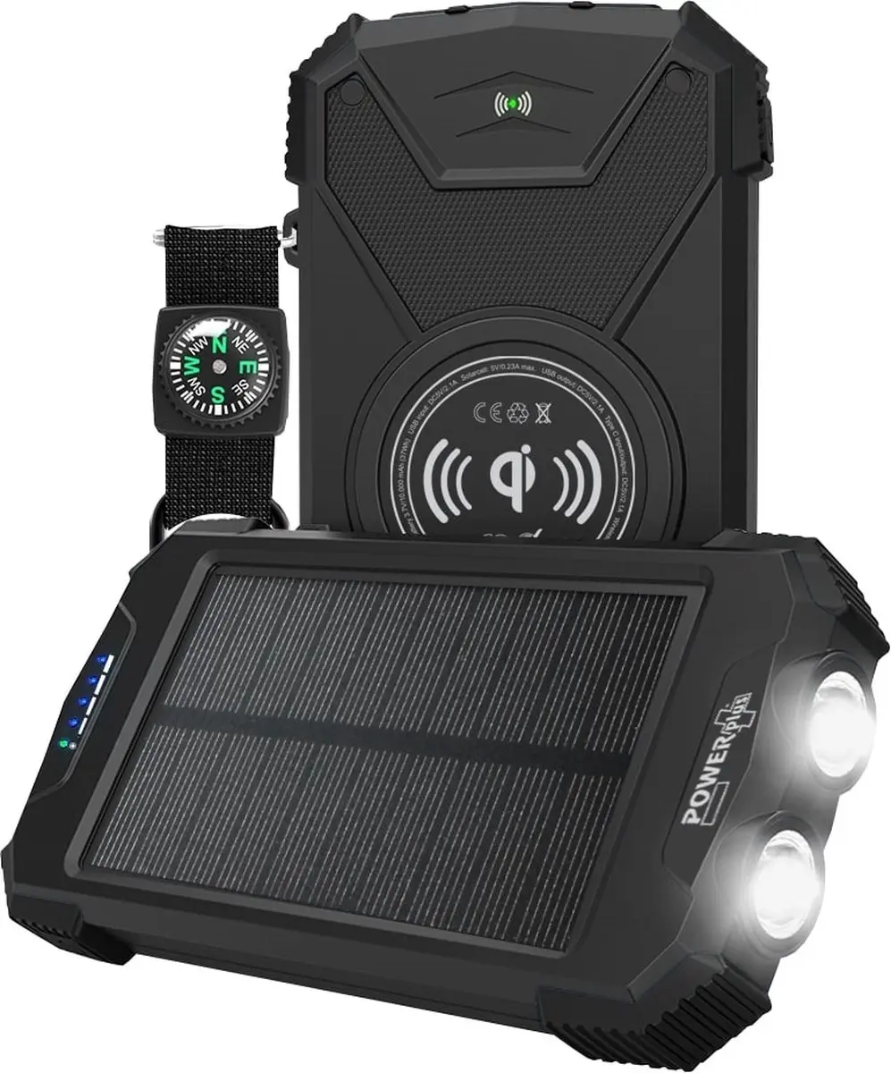 Powerplus Beluga Solar Powerbank 10000mAh