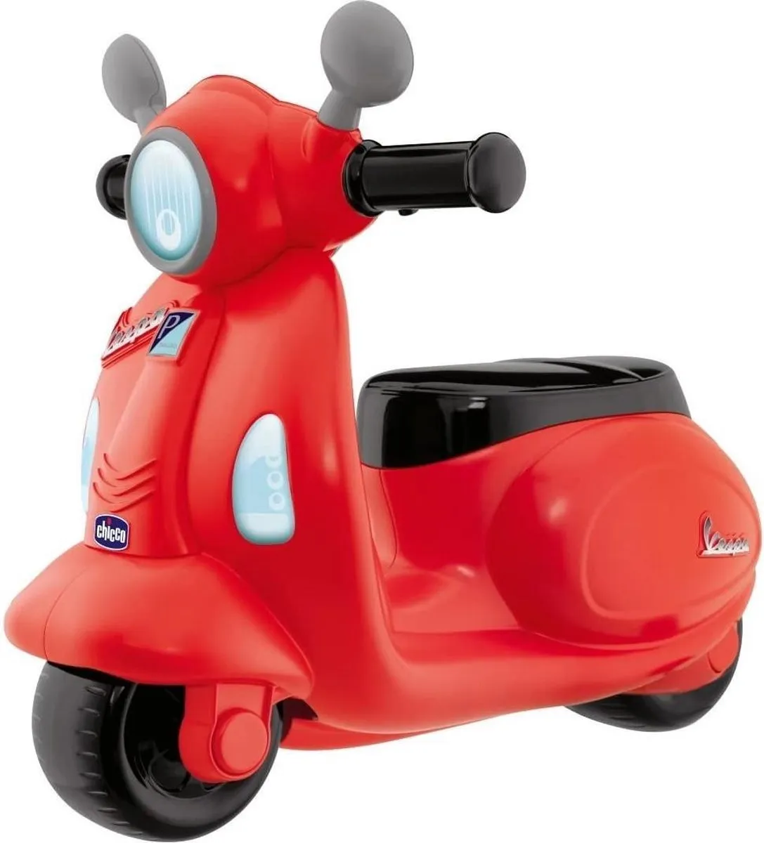 Loopwagen Vespa Primavera Junior 55 X 45 Cm Rood/zwart