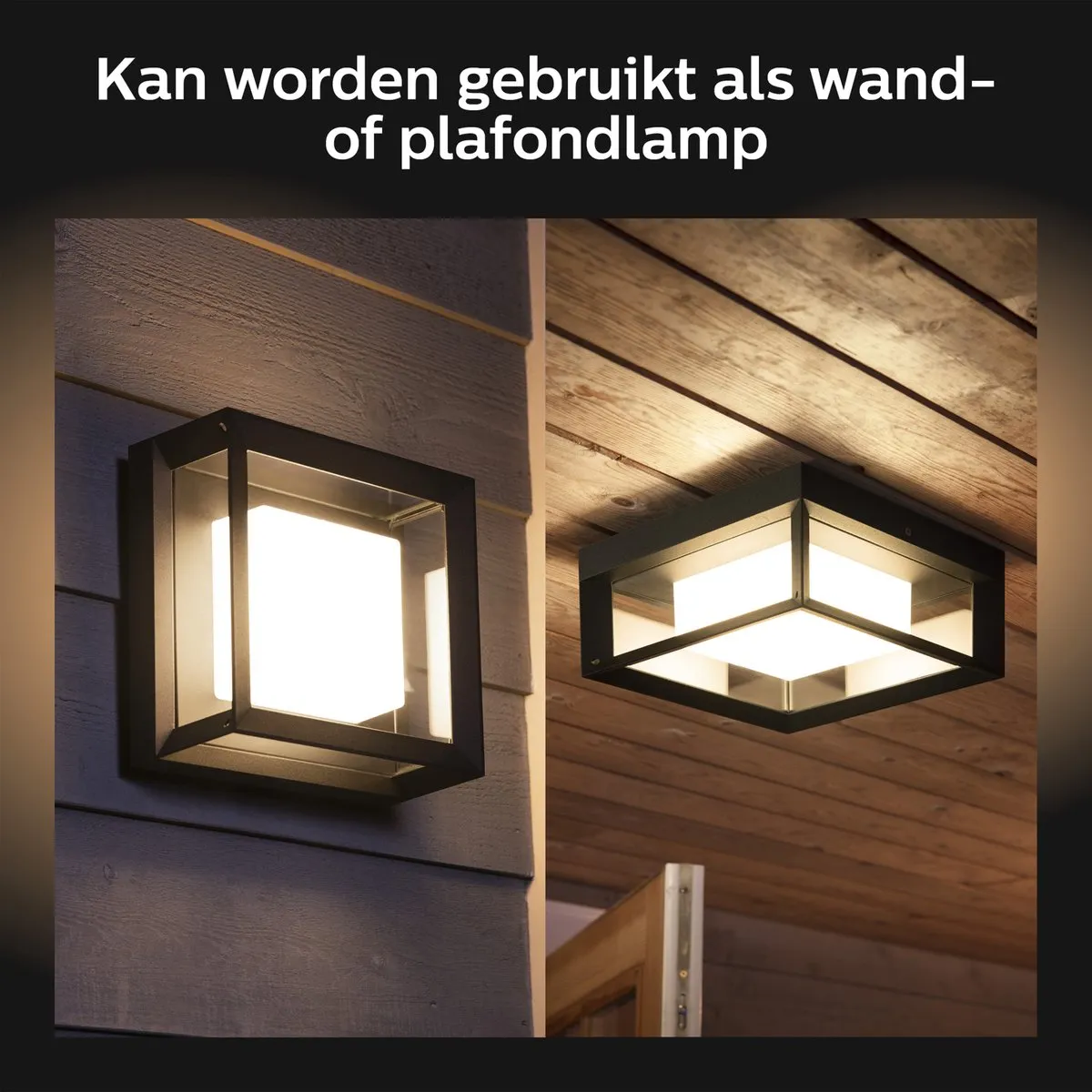 Philips Hue Econic Muurlamp - Zwart - afbeelding 6 van 6