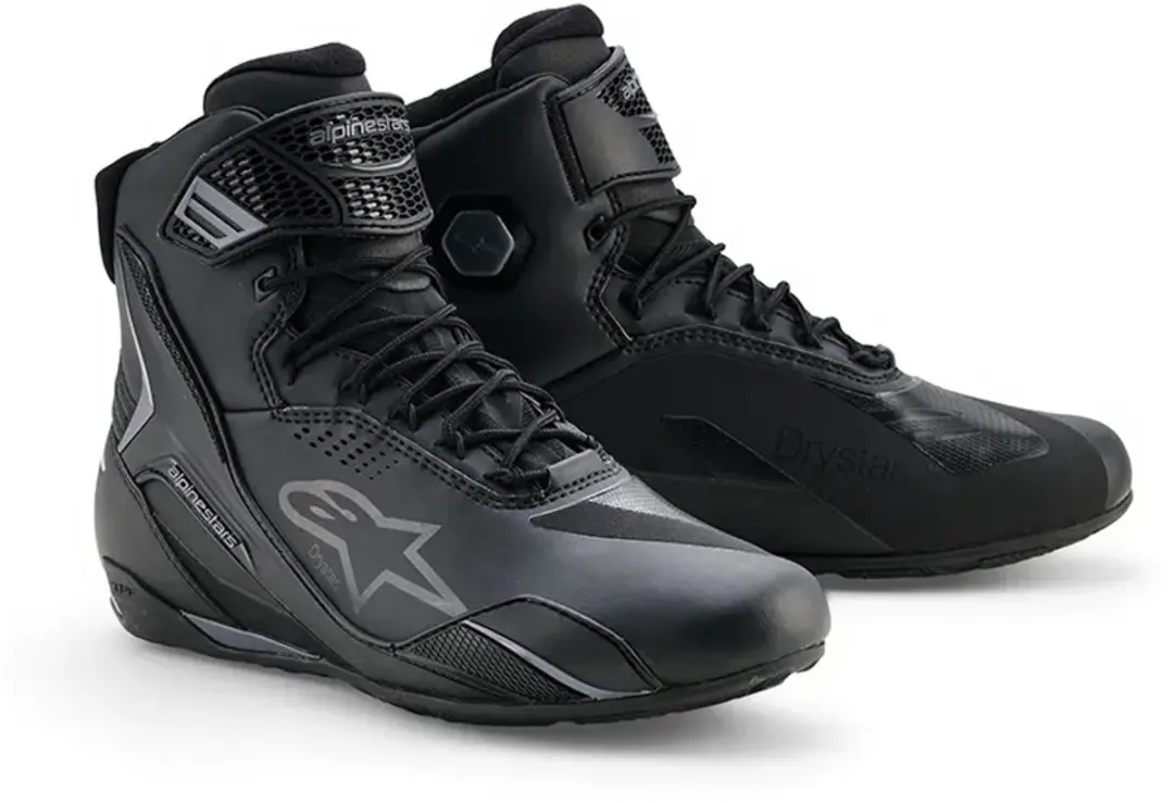 Alpinestars Faster-4 Drystar Motorschoenen - Zwart EU 40