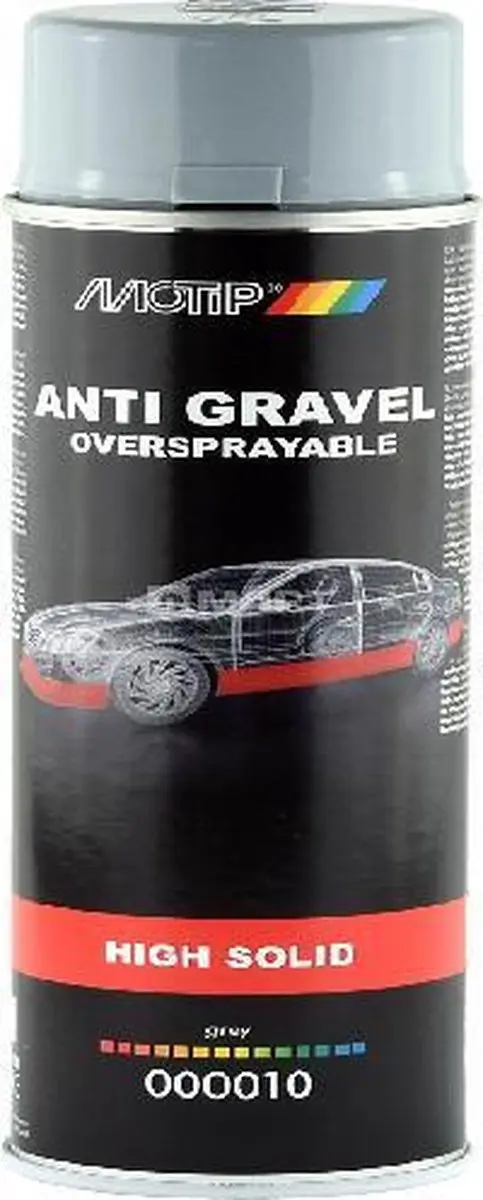 Motip Anti-Steenslag High-Solid Spuitbus 0.5L - Grijs
