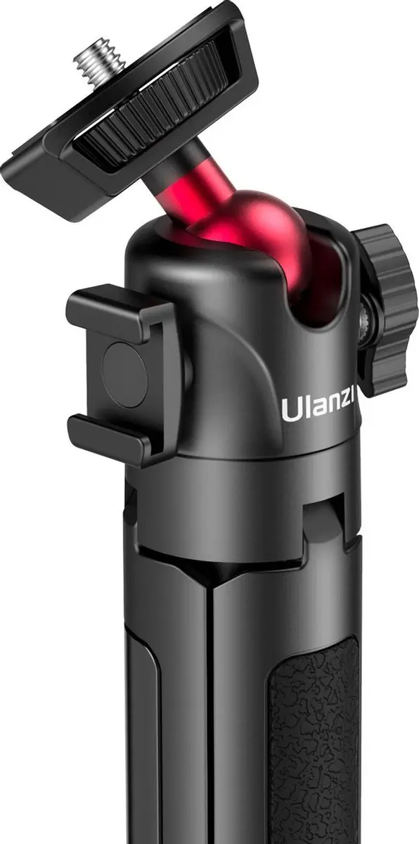 Ulanzi MT-16 Vlog-Statief - 44cm - Smartphone/Camera - Zwart/Rood