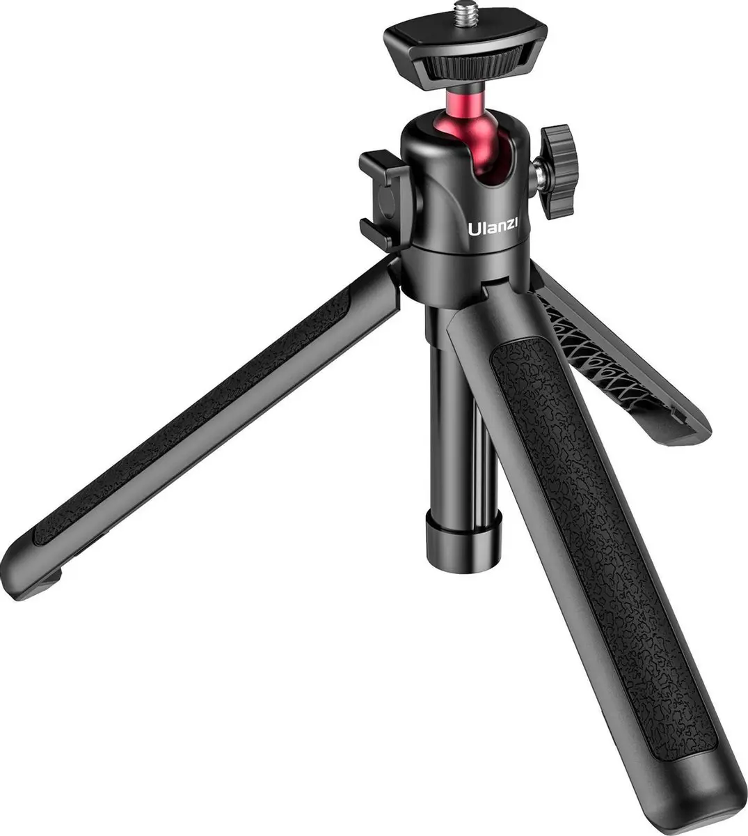 Ulanzi MT-16 Vlog-Statief - 44cm - Smartphone/Camera - Zwart/Rood