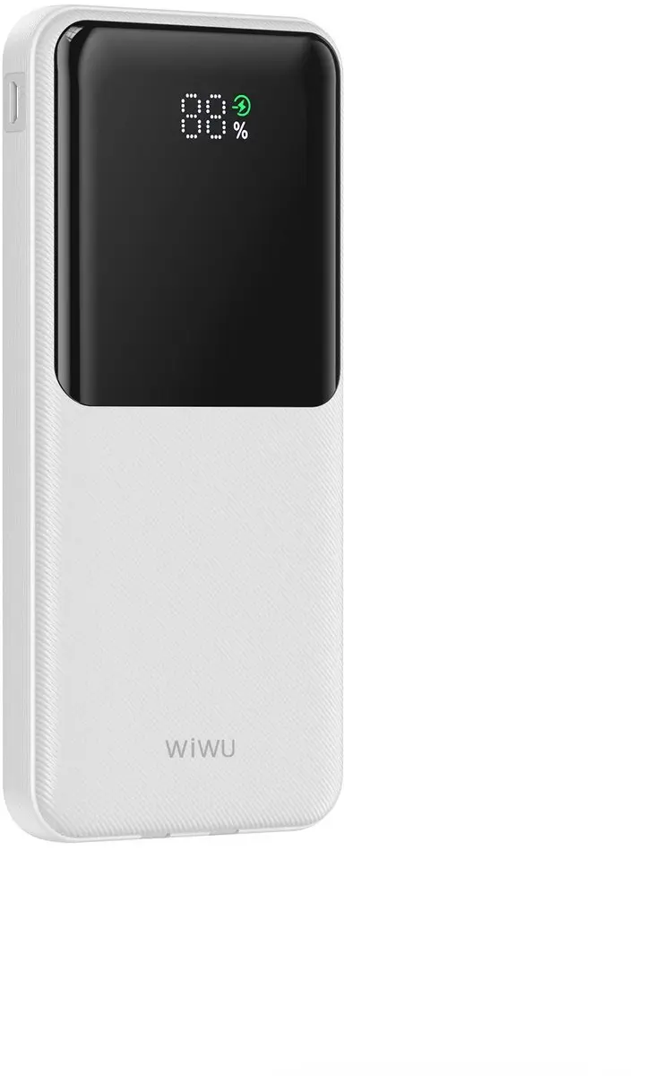 WiWu Powerbank 10000mAh 2-in-1 Type-C/Lightning - 22.5W - Wit