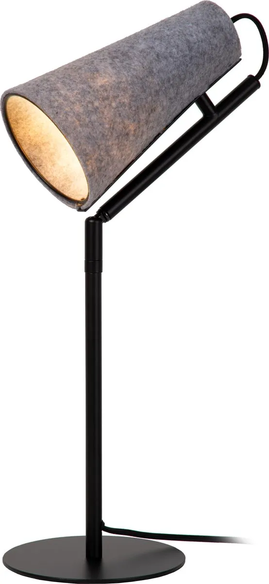 Lucide Bensen Tafellamp E14 Grijs