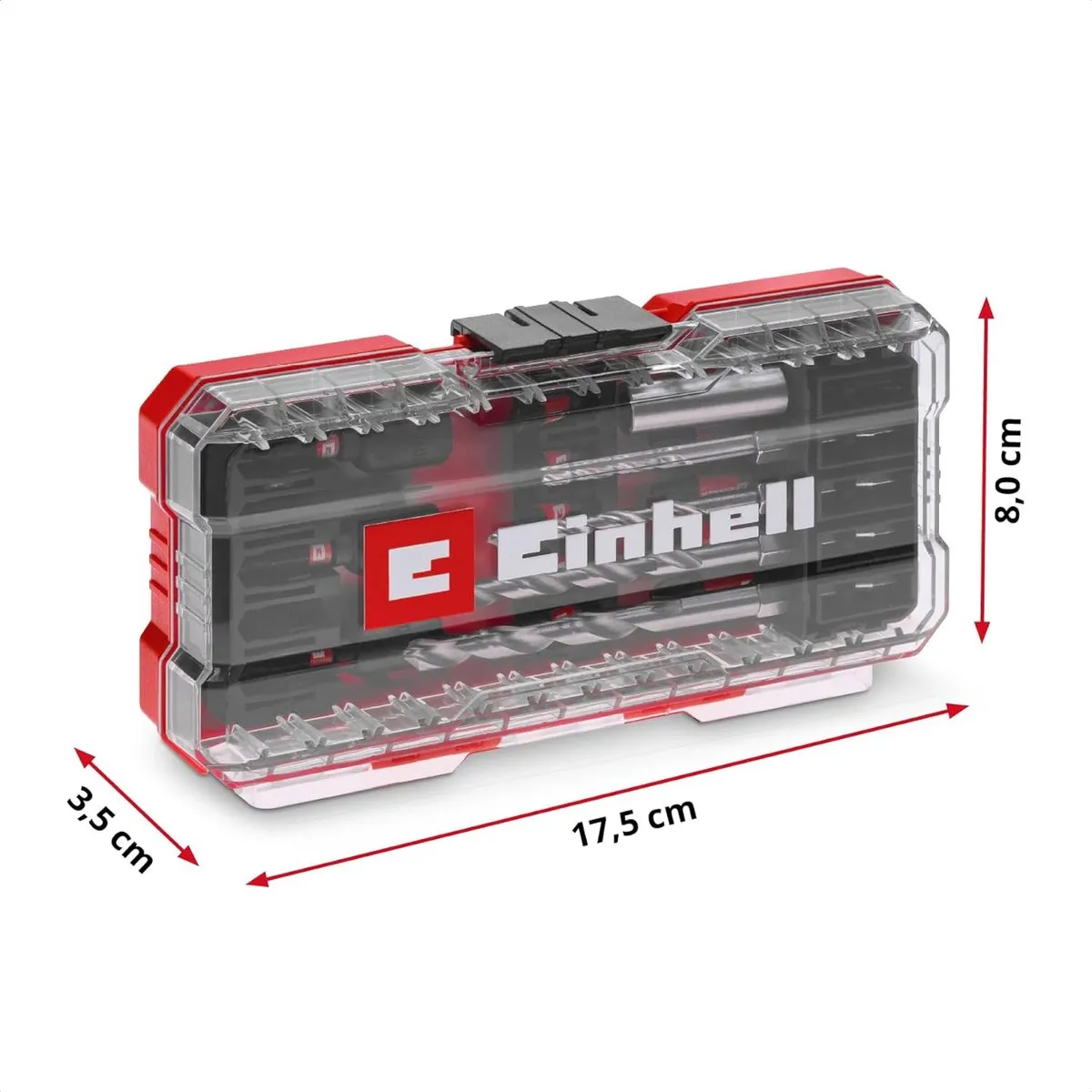 Einhell 108709 Dopsleutel-bitinzetset 1/4" 18-delig