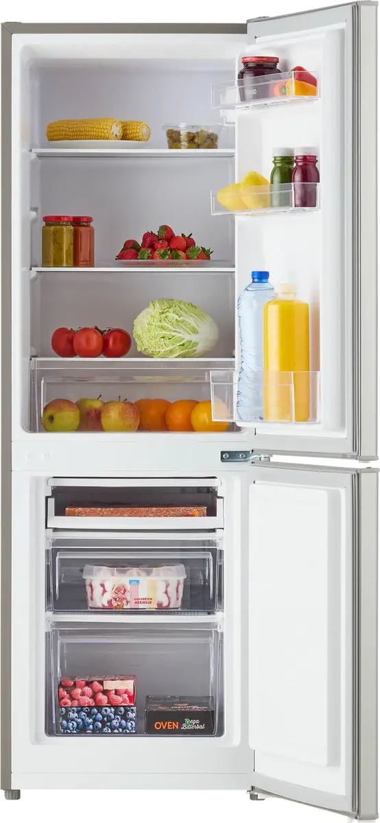 Tomado TCR1420S Koel-vriescombinatie 173L - RVS look