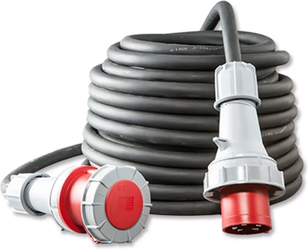 Keraf Verlengkabel 25m 400V-63A 5x10mm