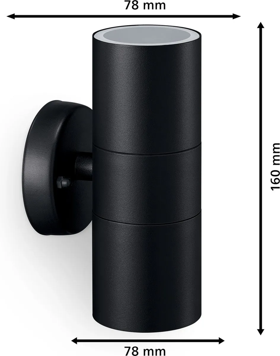 Philips Hue Kylis Wandlamp Up & Down - Zwart