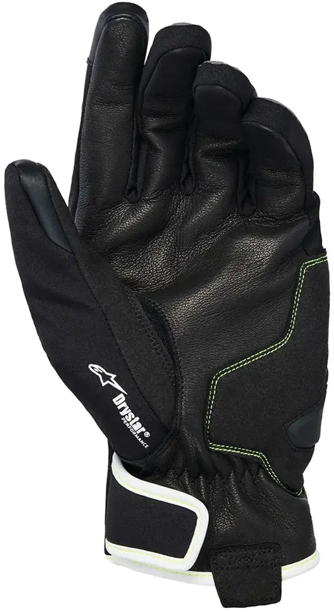 Alpinestars Moblast WP Motorhandschoenen - L - Grijs/Geel/Zwart
