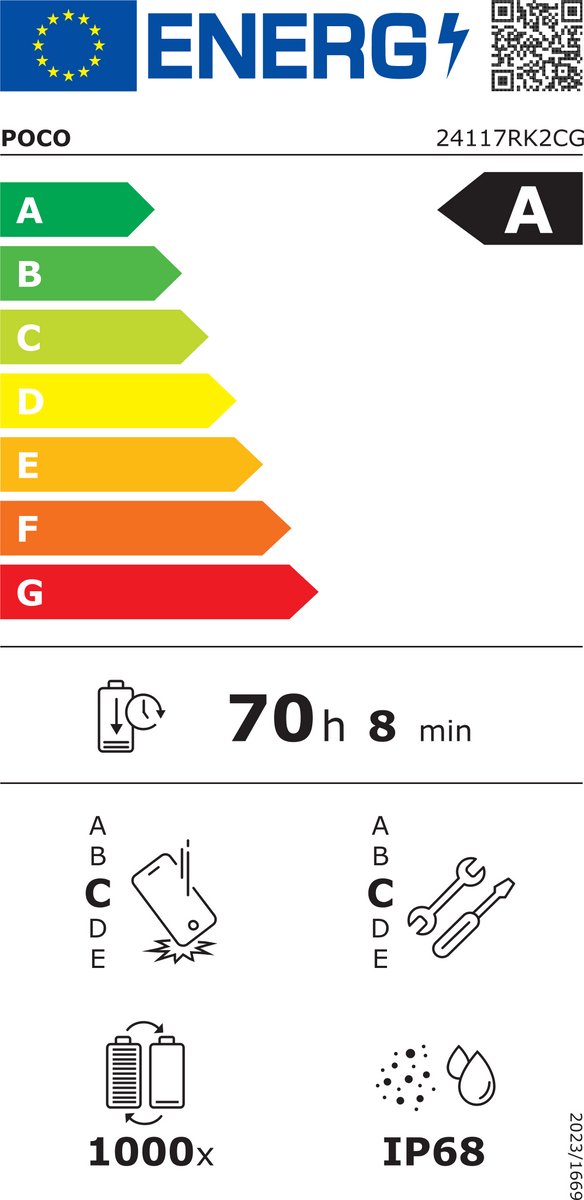 Xiaomi-POCO F7 Pro-12GB+256GB Blauw