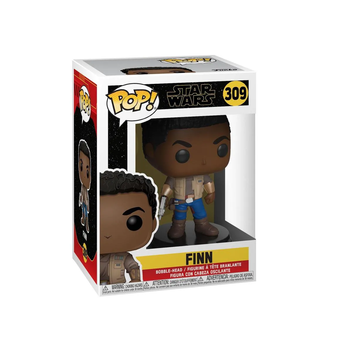 Funko Pop! Star Wars Finn FUN39885 Vinyl Figuur - afbeelding 3 van 6