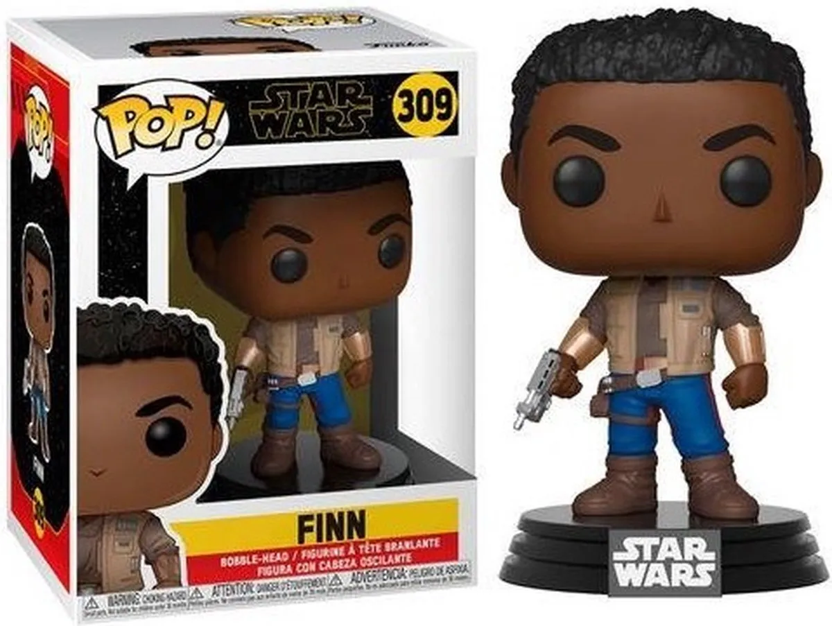 Funko Pop! Star Wars Finn FUN39885 Vinyl Figuur - afbeelding 2 van 6