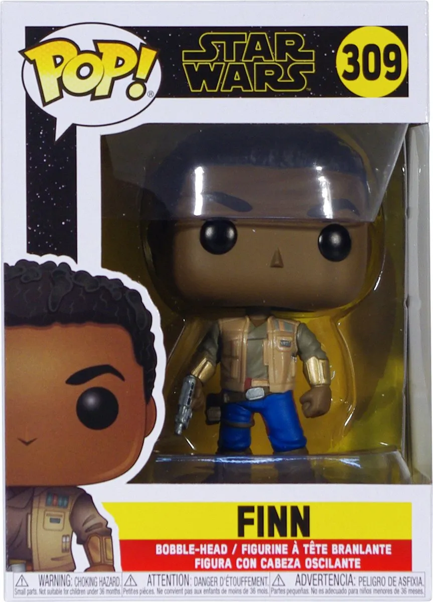 Funko Pop! Star Wars Finn FUN39885 Vinyl Figuur - afbeelding 4 van 6