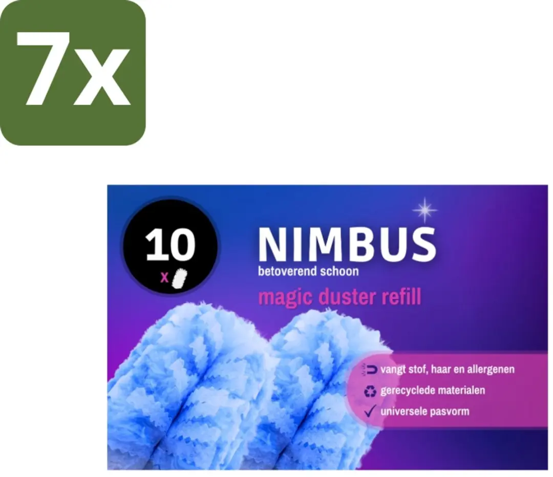 Nimbus Magic Duster Refill 70 Stuks