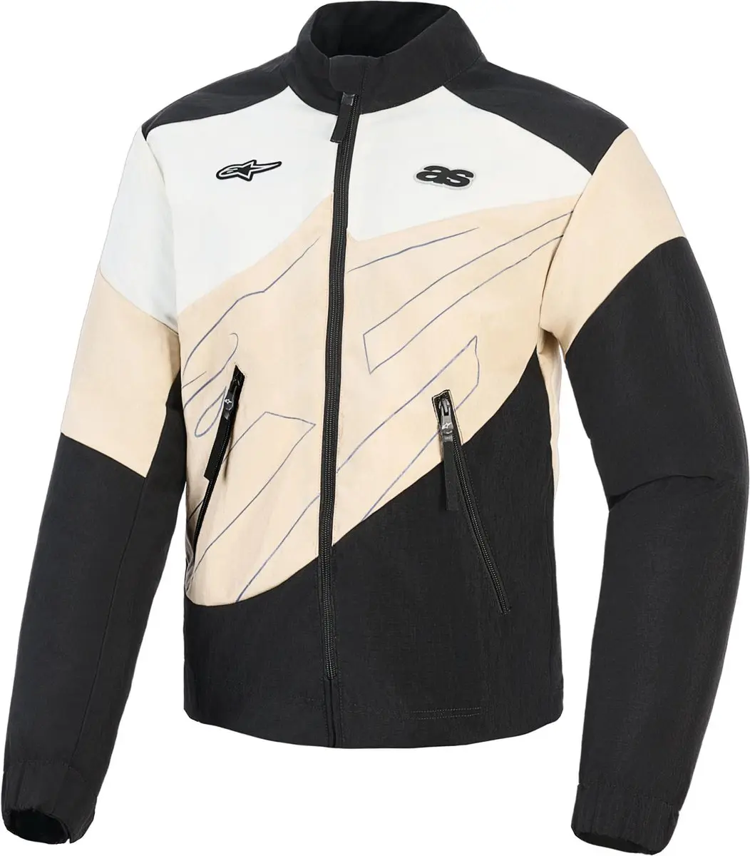 Alpinestars Stella Moshell Dames Motorjas - Zwart/Grijs/Wit M