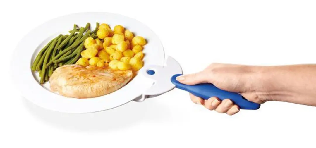 Vitility Bordhandgreep - Wit/Blauw