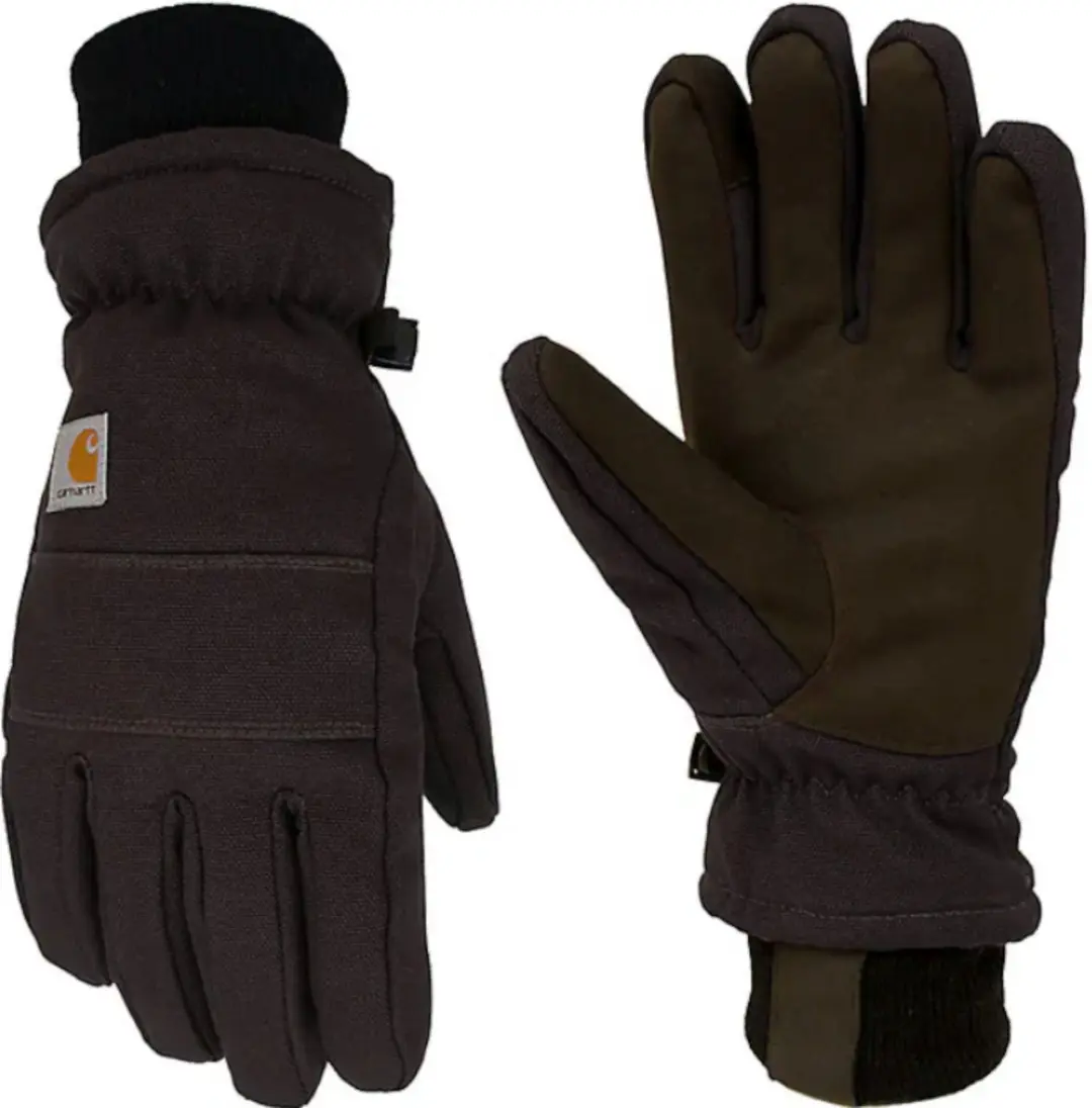 Carhartt Insulated Duck Handschoenen L - Bruin