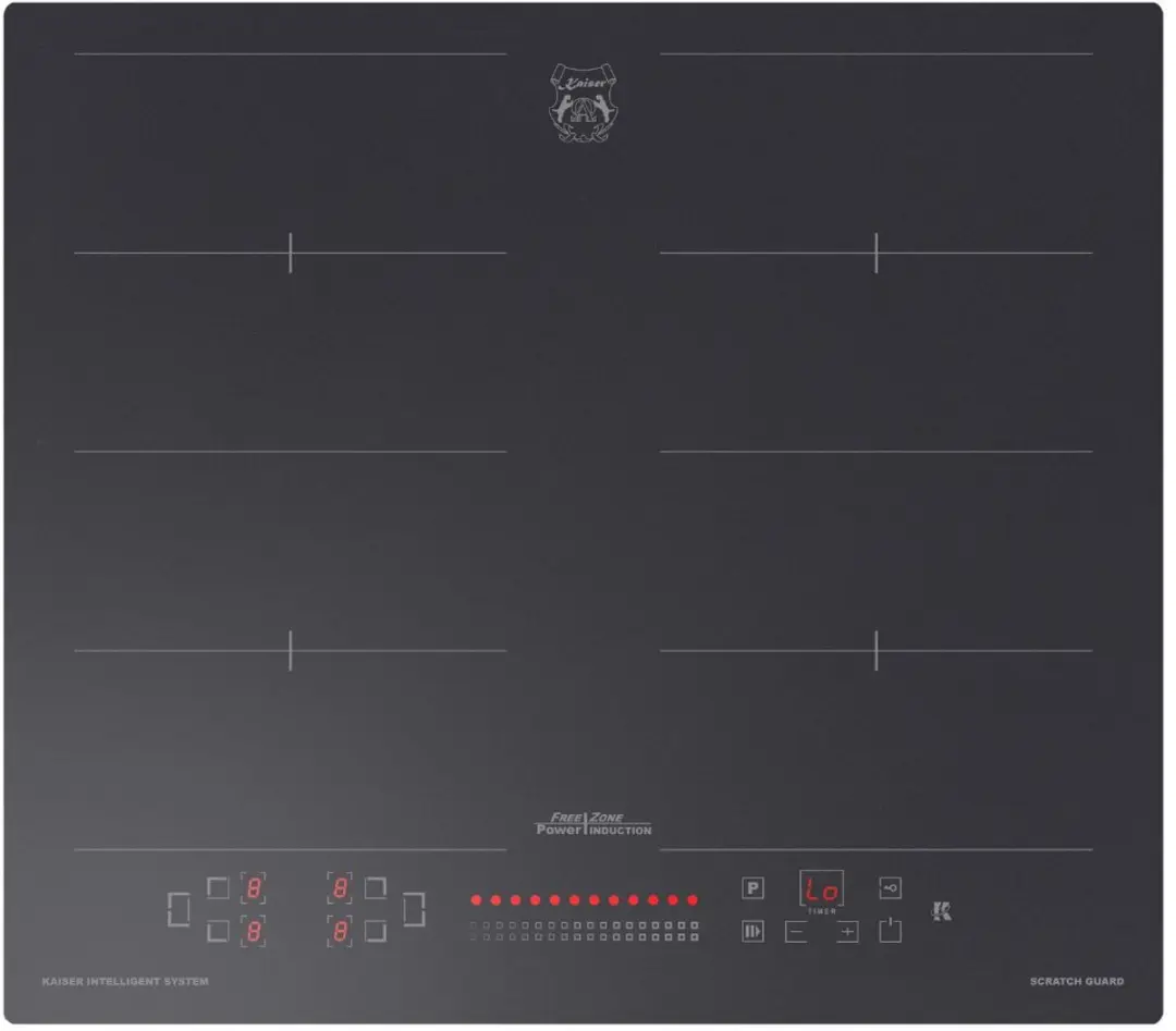 Kaiser KCT 6110 FI Inductiekookplaat 60cm - 4 Zones - Mat Zwart
