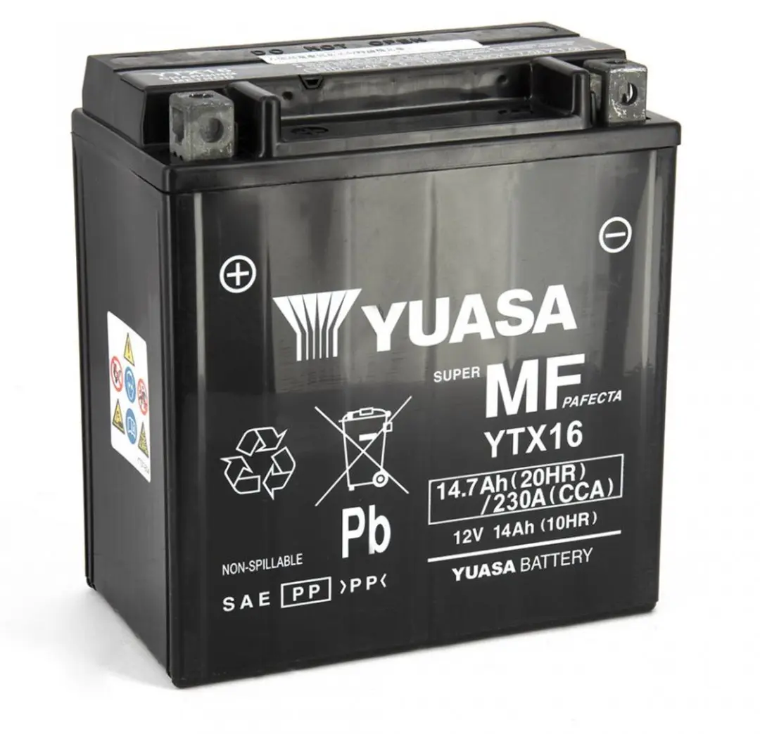 Yuasa YTX16-BS Motoraccu 12V 14.7Ah