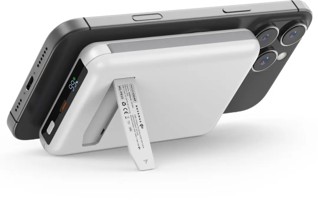 MOJOGEAR NovaMag Powerbank 10.000mAh - Wit