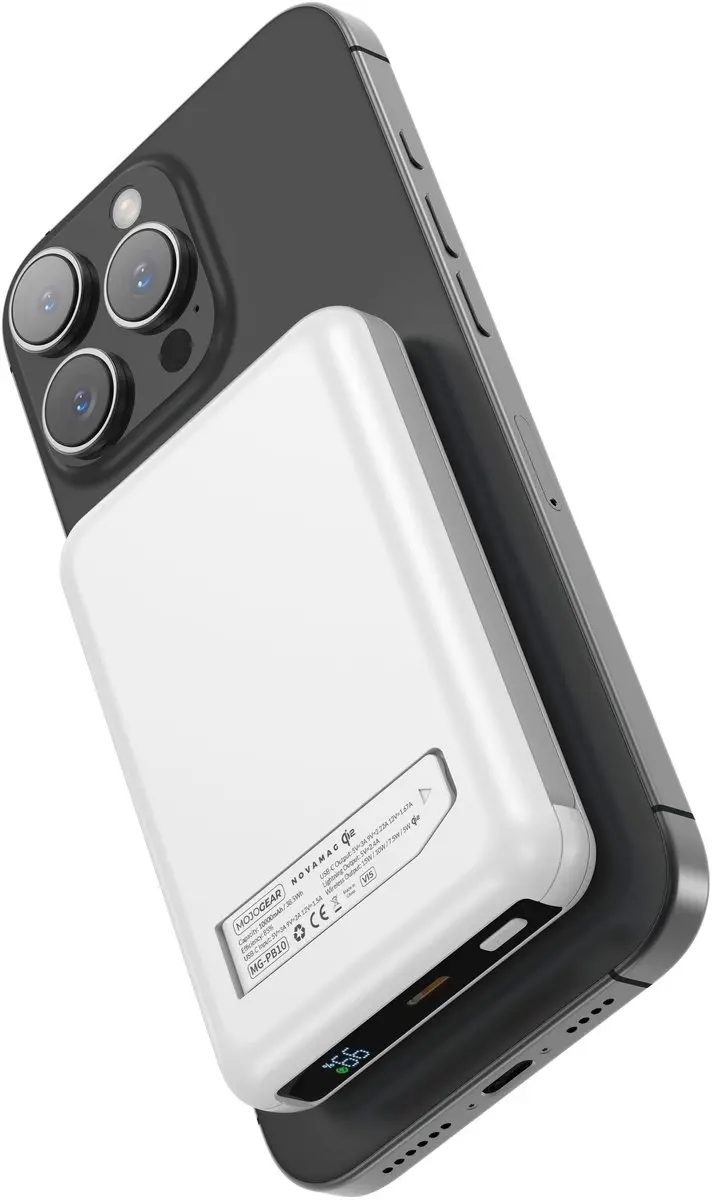 MOJOGEAR NovaMag Powerbank 10.000mAh - Wit