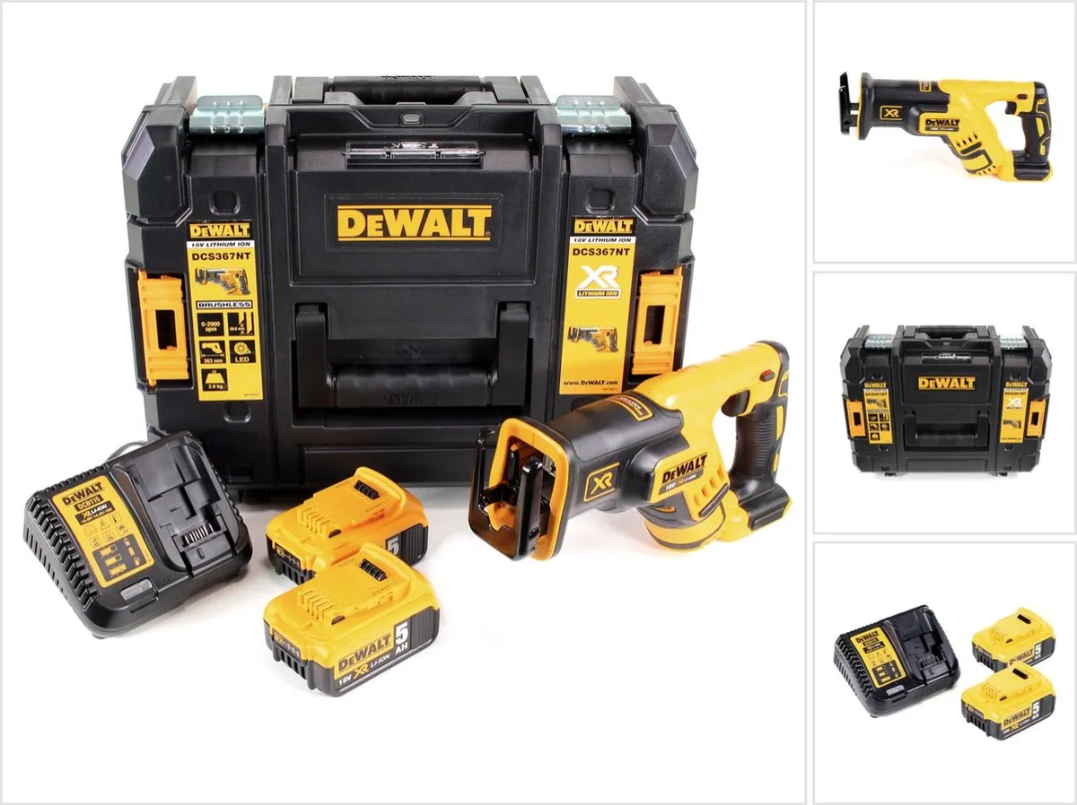 DeWalt DCS367P2 Reciprozaag 18V