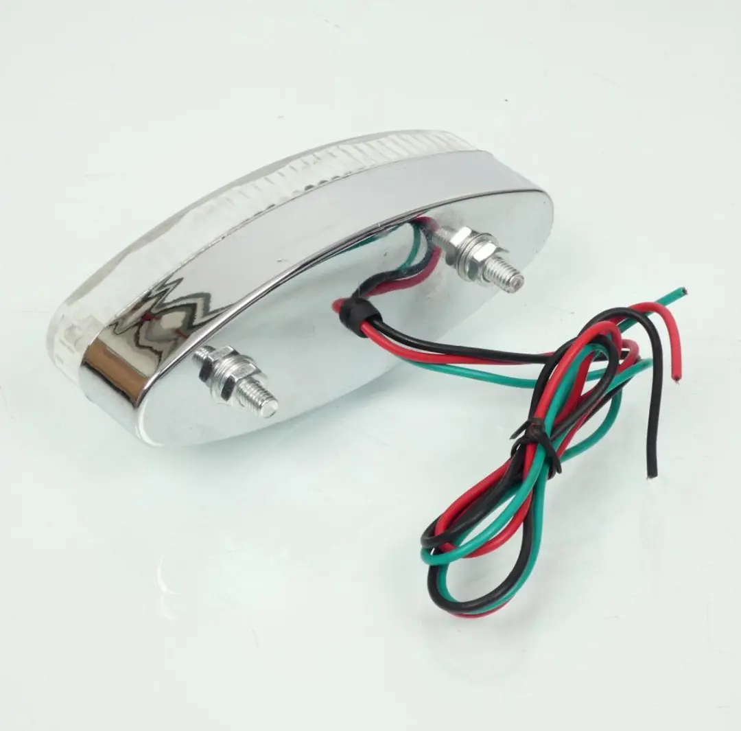 Replay Ovale LED Achterlicht 9 LED 12V - Transparant