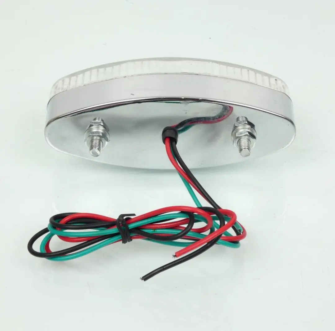 Replay Ovale LED Achterlicht 9 LED 12V - Transparant