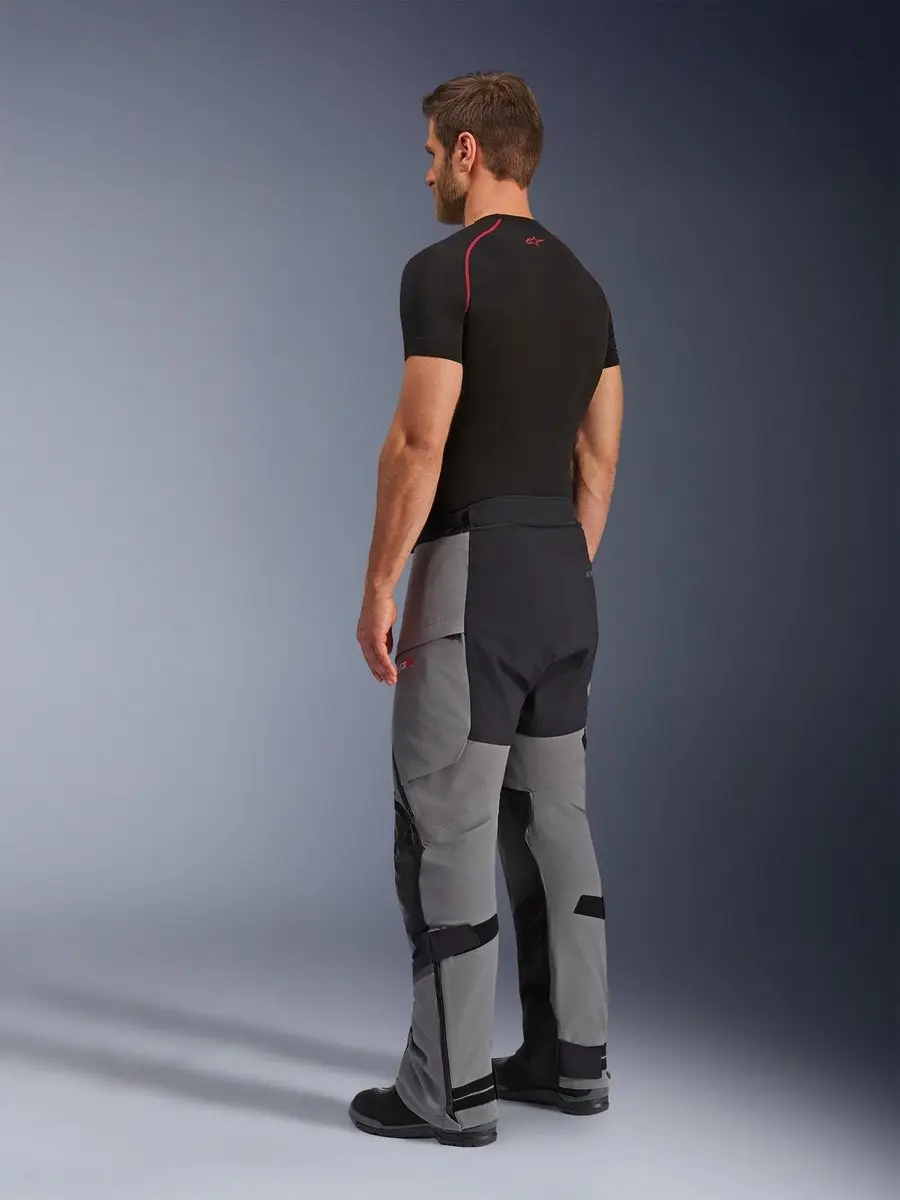 Alpinestars Andes Pro Drystar XF Motortextielbroek - Grijs/Zwart 2XL