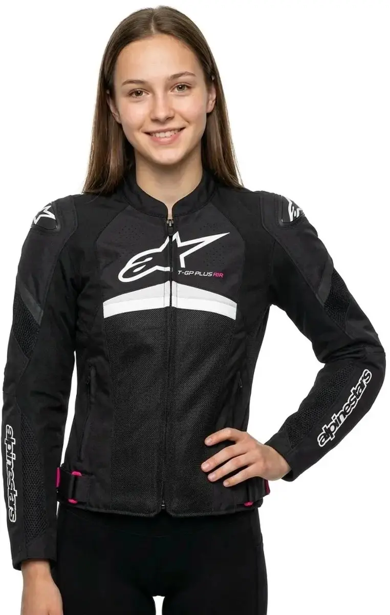 Alpinestars Stella T-GP Plus R V4 Airflow Jas - Zwart Wit - Maat S