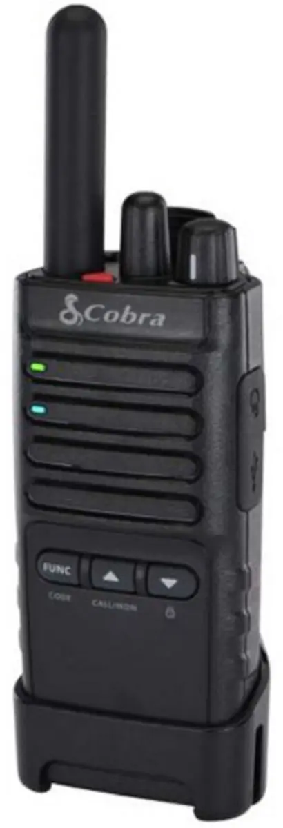 Cobra PX650 PMR446 Portofoons - 2 Stuks - Zwart