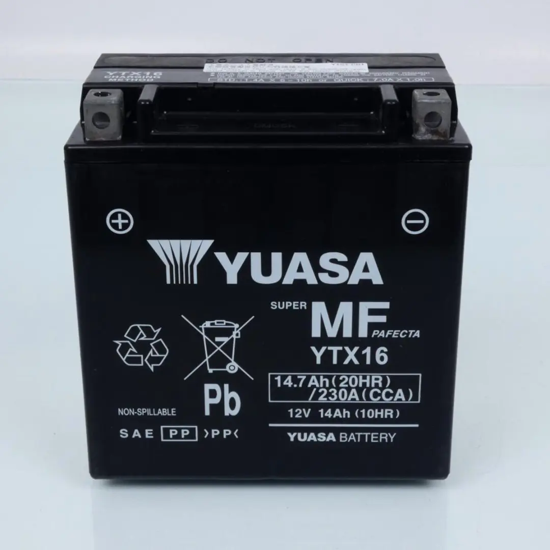 Yuasa YTX16-BS Scooterbatterij 12V 14.7Ah
