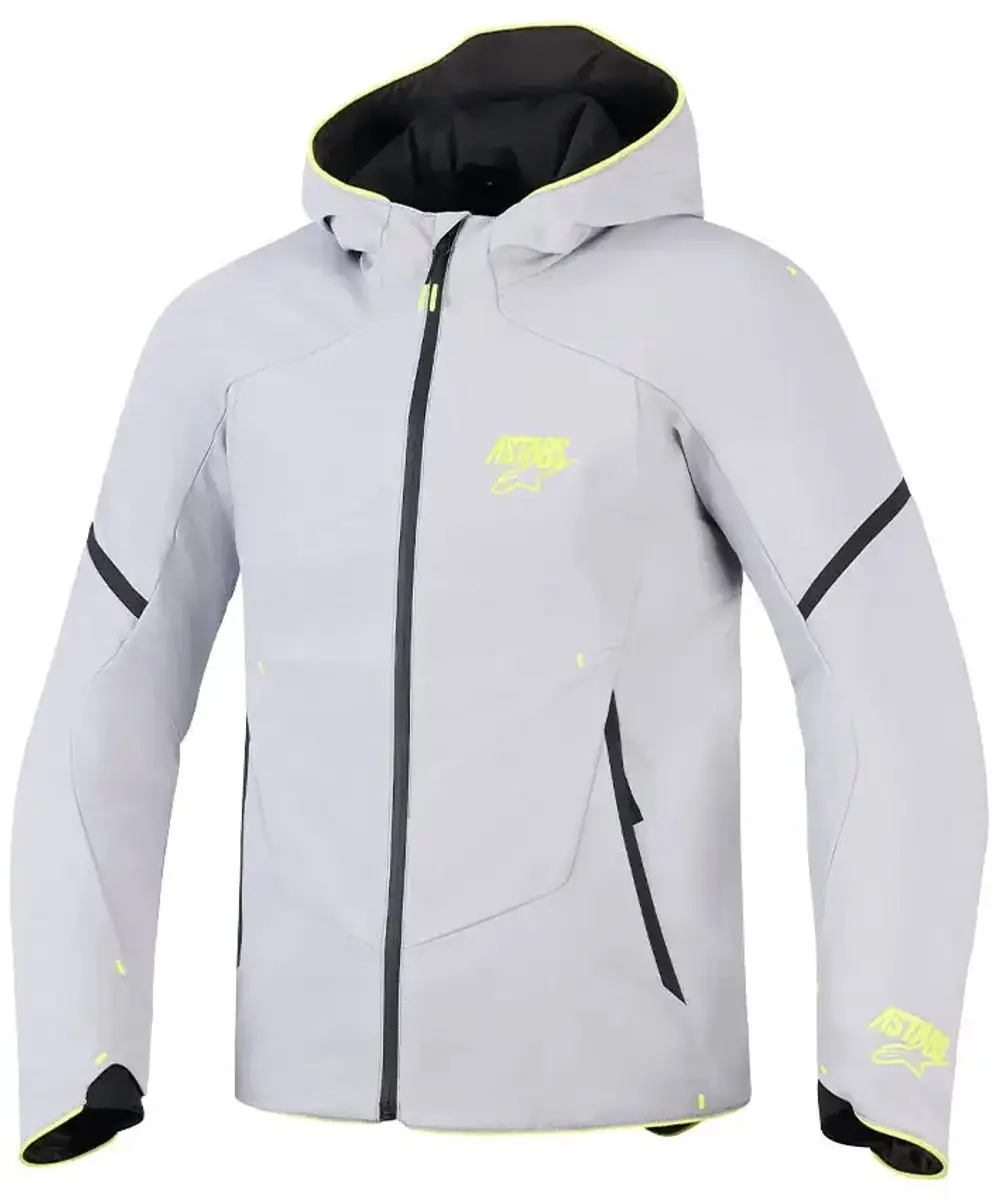 Alpinestars Aeroshell WP Jacket - S - Grijs/Geel