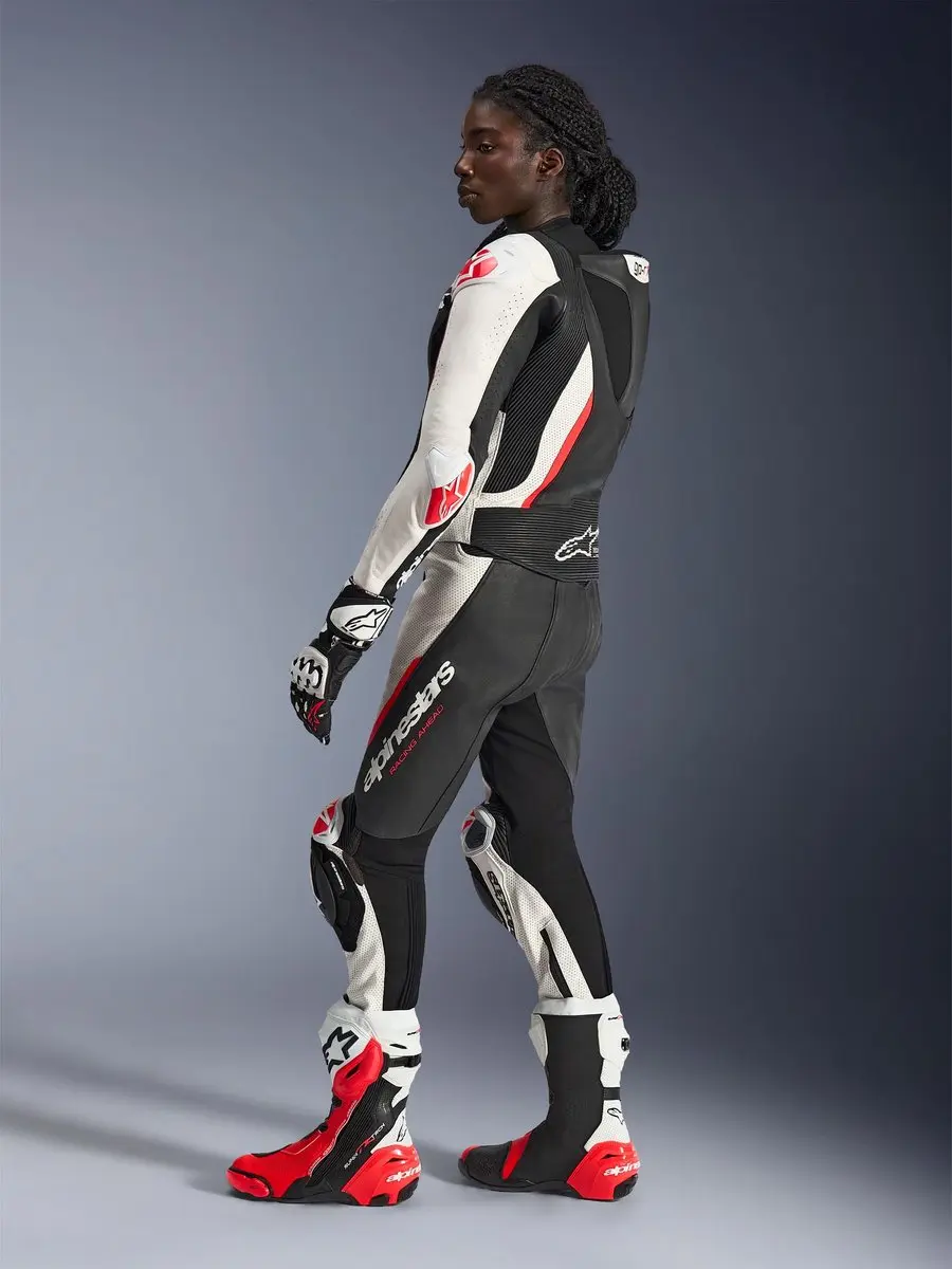Alpinestars Stella GP-R7 Dames Motorpak - Zwart/Wit/Rood