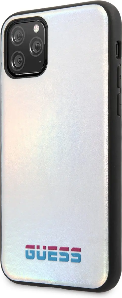 Guess GUHCN65BLD Hoesje iPhone 11 Pro Max - Zilver