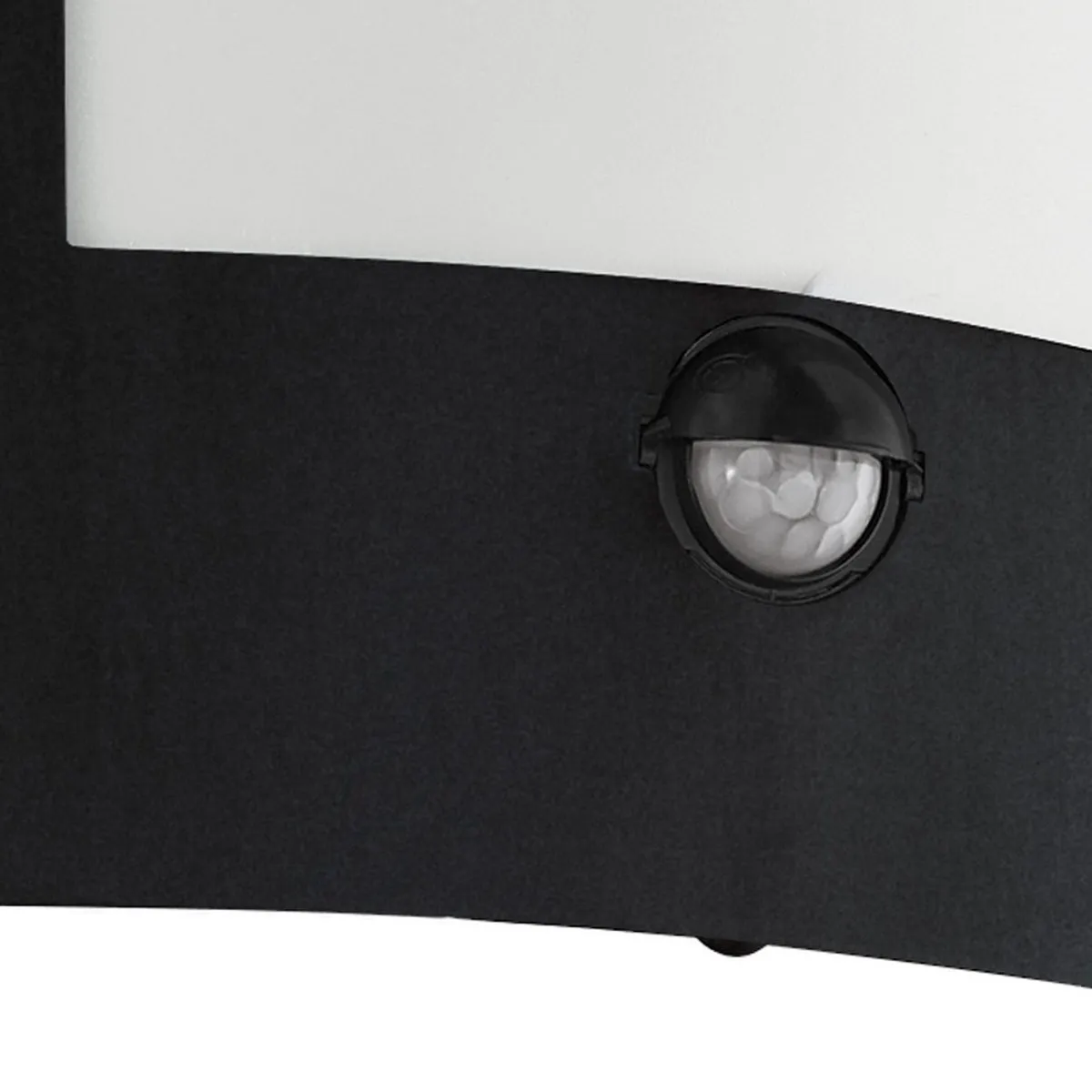 Eglo City Wandlamp Buiten E27 - Zwart/Wit