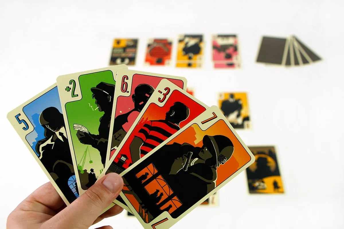 999 Games - District Noir - Tactisch kaartspel voor 2 spelers