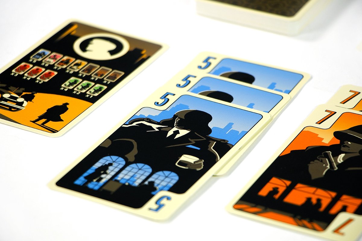 999 Games - District Noir - Tactisch kaartspel voor 2 spelers