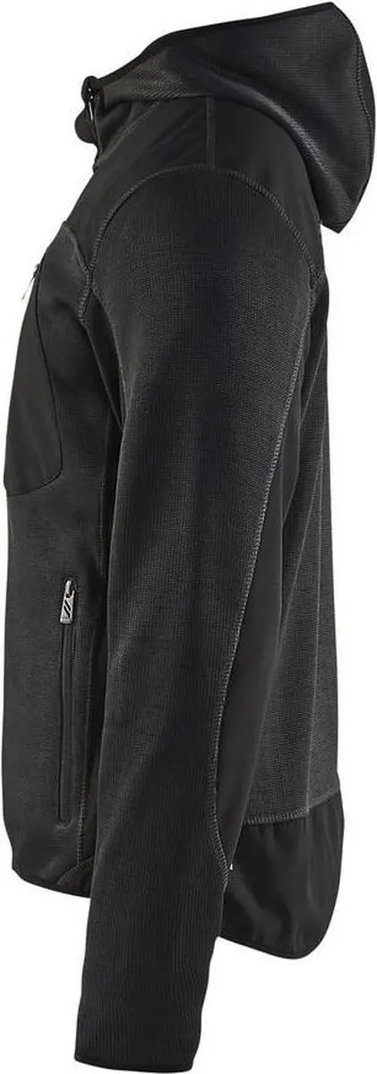 Blåkläder Gebreid Vest 4930-2117 - Donkergrijs/Zwart - XS