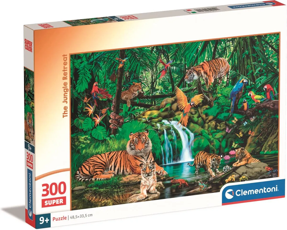 Clementoni Jungle Retreat Puzzel 300 Stukjes