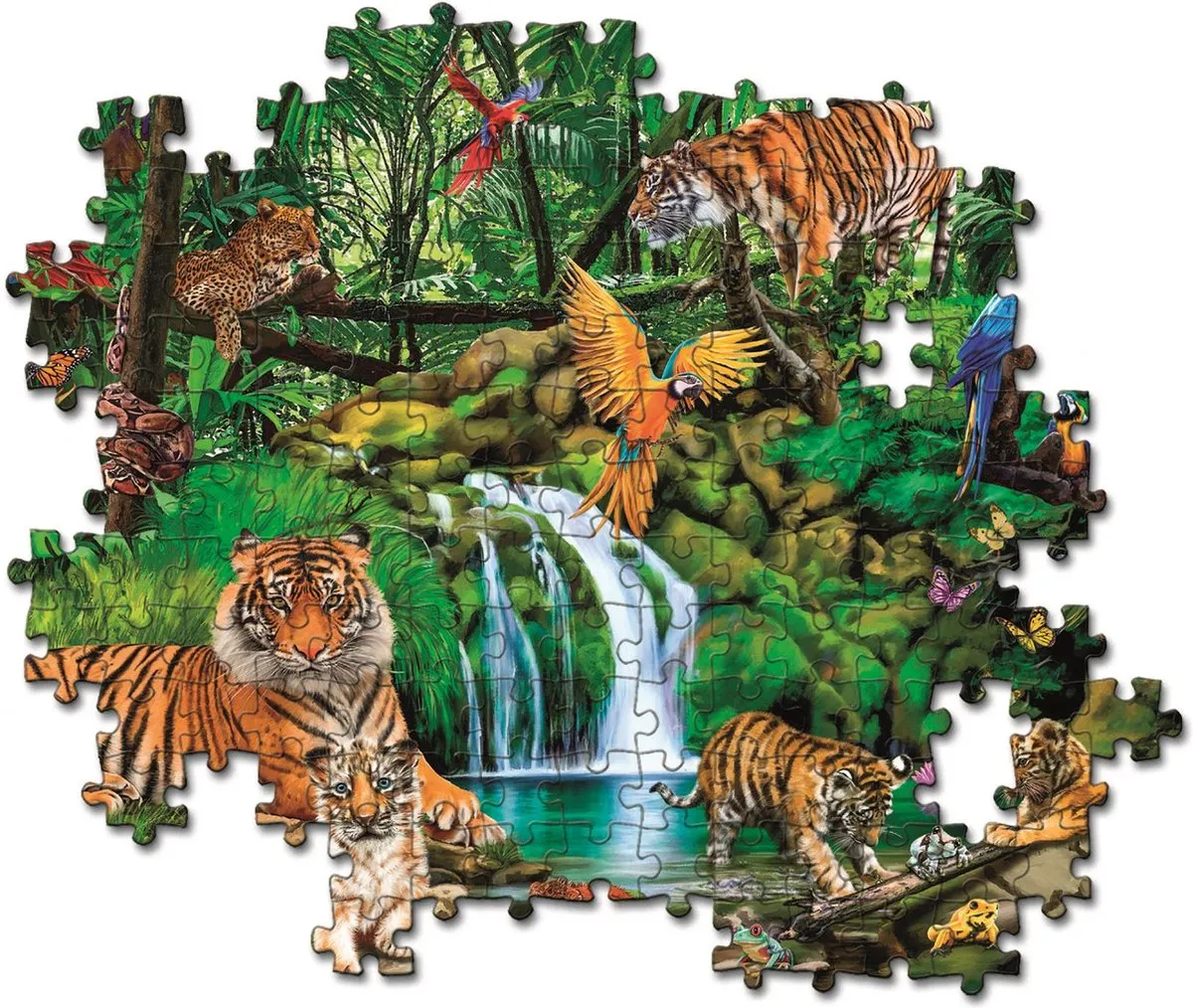 Clementoni Jungle Retreat Puzzel 300 Stukjes - Multicolor