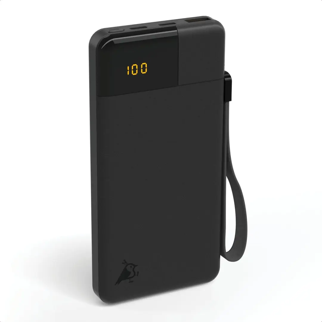 Aqiila Powerbank B10B 10000mAh - 2x USB-C/USB-A - Zwart