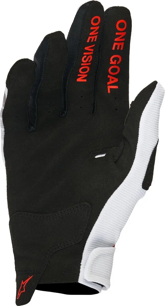 Alpinestars Honda Radar Motocrosshandschoenen XL - Wit/Zwart/Rood