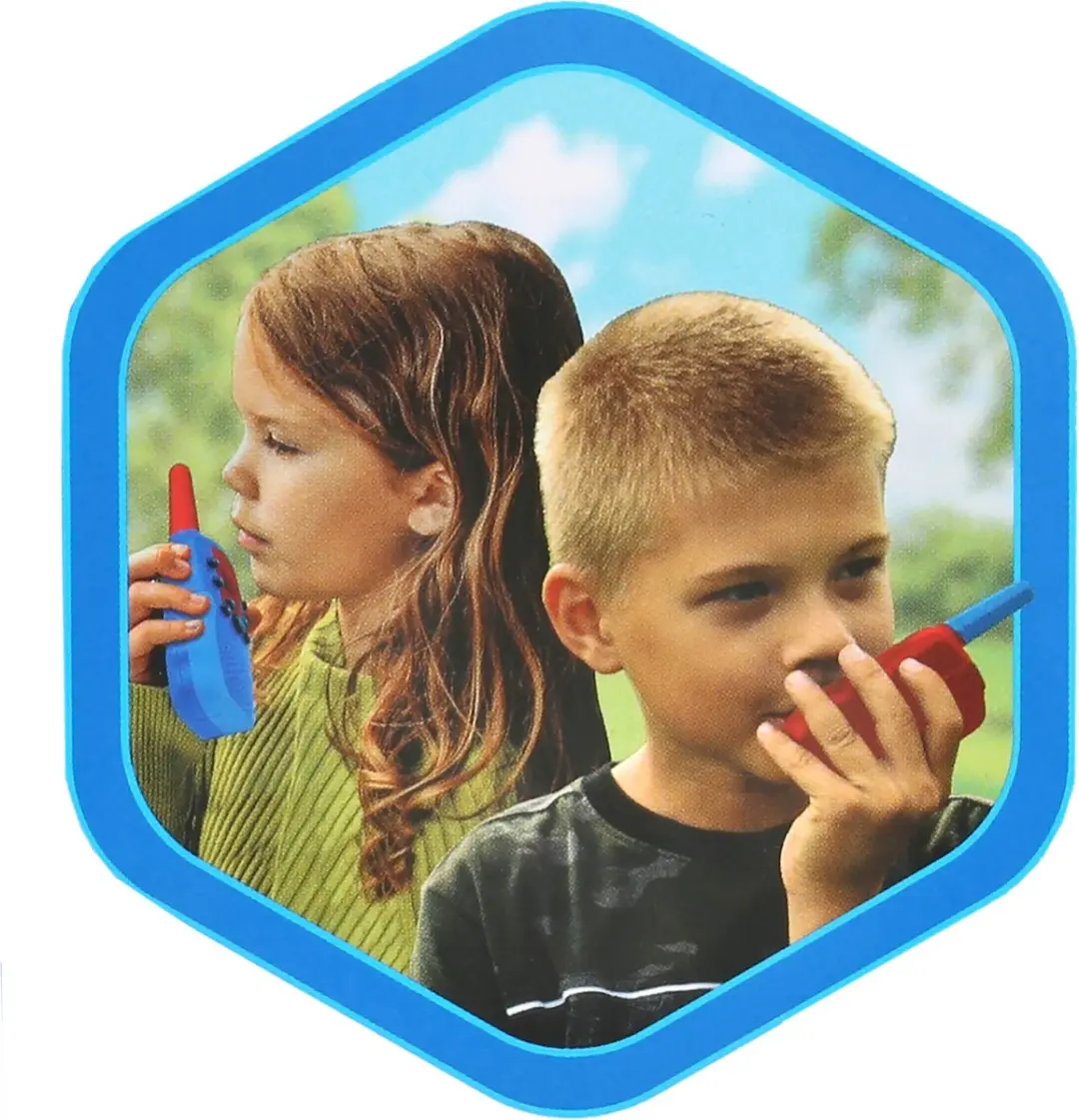 PAW Patrol Speelset Walkie-Talkie Blauw Rood - 2 Stuks
