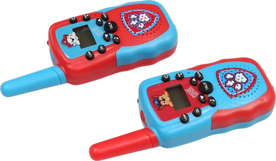 PAW Patrol Speelset Walkie-Talkie Blauw Rood - 2 Stuks
