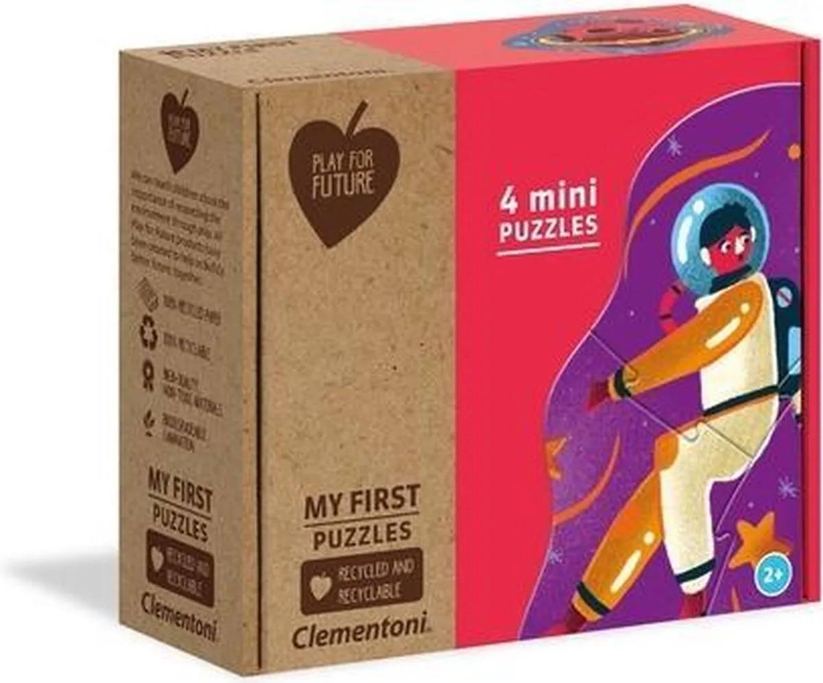 Clementoni My First Puzzel Over the Moon - 14 Stuks - Multicolor